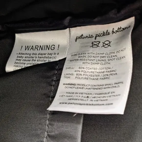 Petunia Pickle Bottom Diaper Backpack in Leopard District Backpack OS - Picture 7 of 16